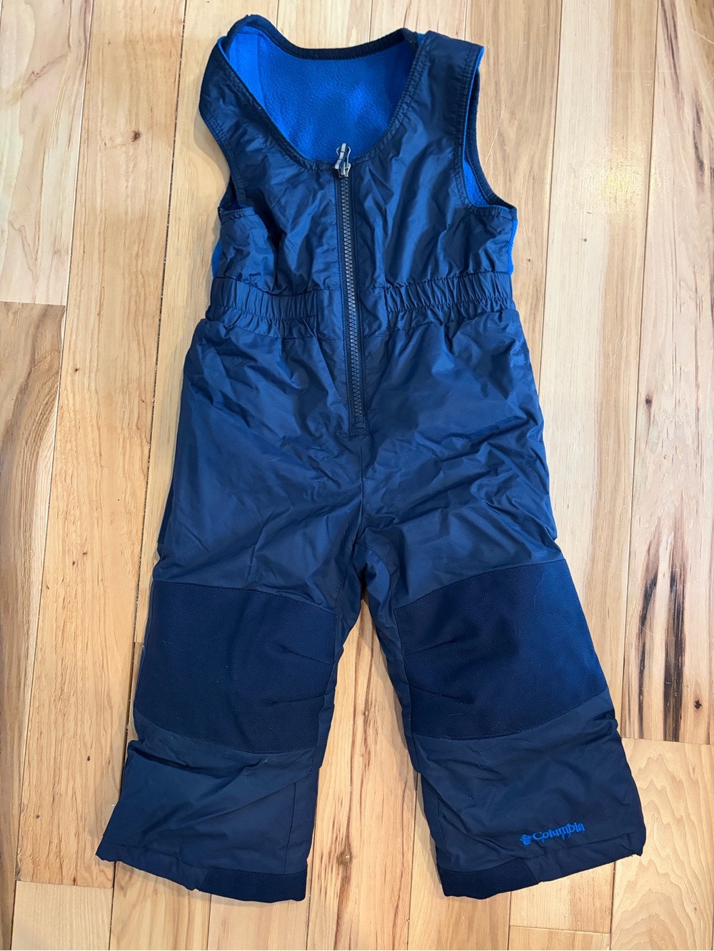 Columbia Kids Navy Blue Insulated Snow Overalls